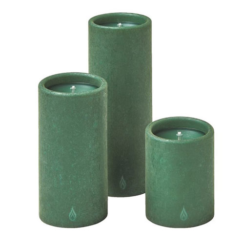 ピラーキャンドル グリーン
