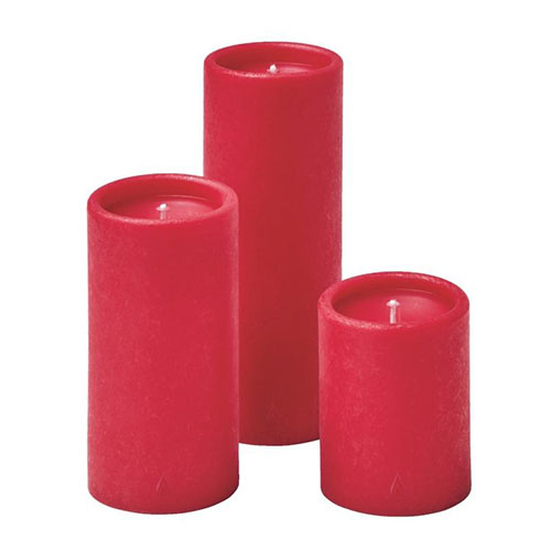 ピラーキャンドル ルビー