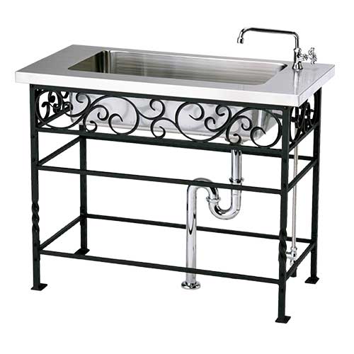 ガーデンシンク ロ・コ・コ プラス ステンレストップ