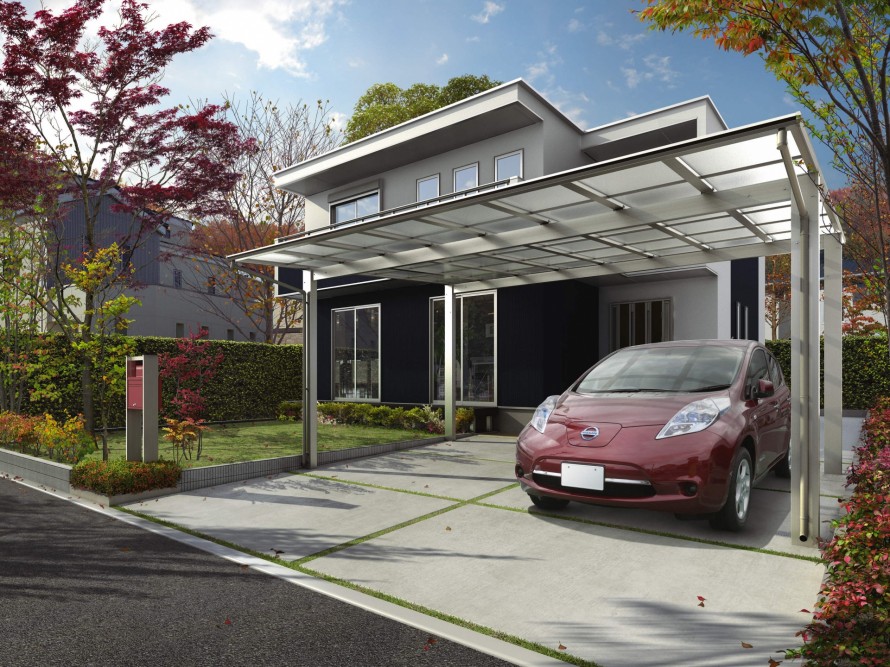 フラット カーポート　エフルージュ［YKK.ap］