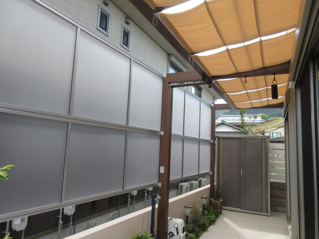 段差を解消して明るいテラスへ　大津市