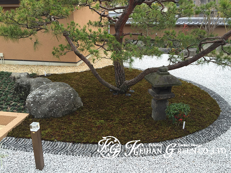 品格ある和モダンの庭と外構 京都市 京阪グリーン 滋賀 京都 大阪のエクステリア ガーデン 外構工事