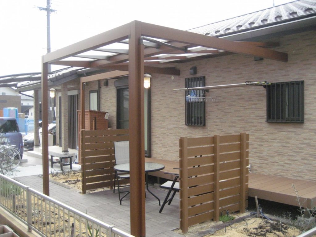 心地いい空間　ガーデンテラス　近江八幡市　エコ村