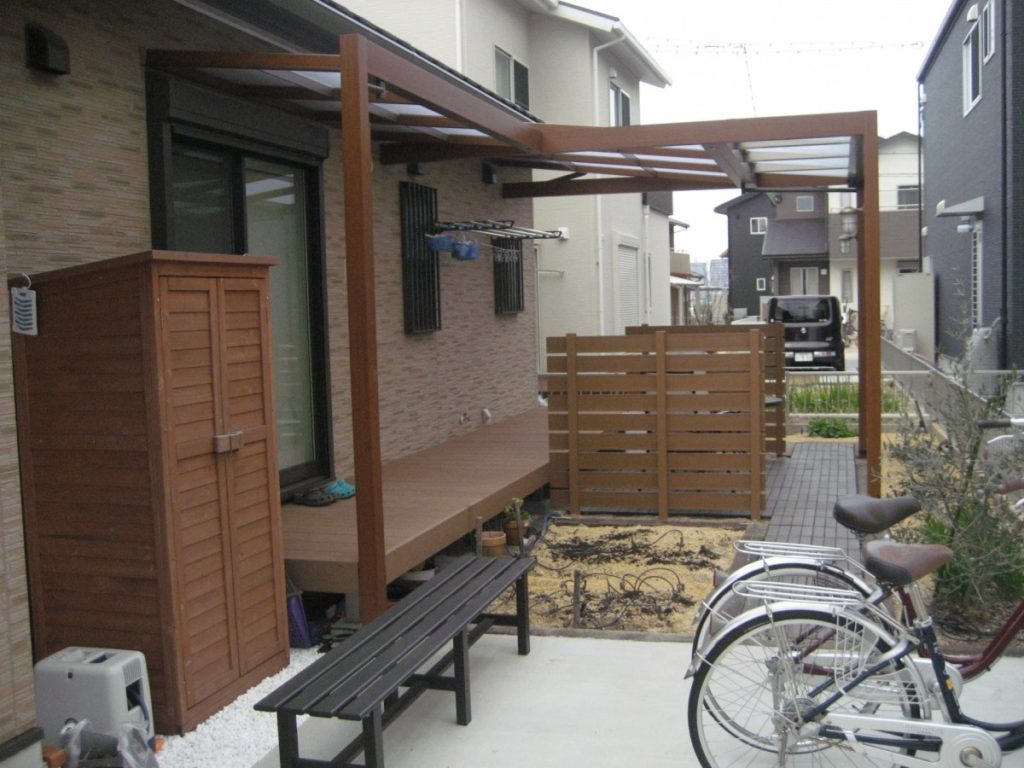 心地いい空間　ガーデンテラス　近江八幡市　エコ村