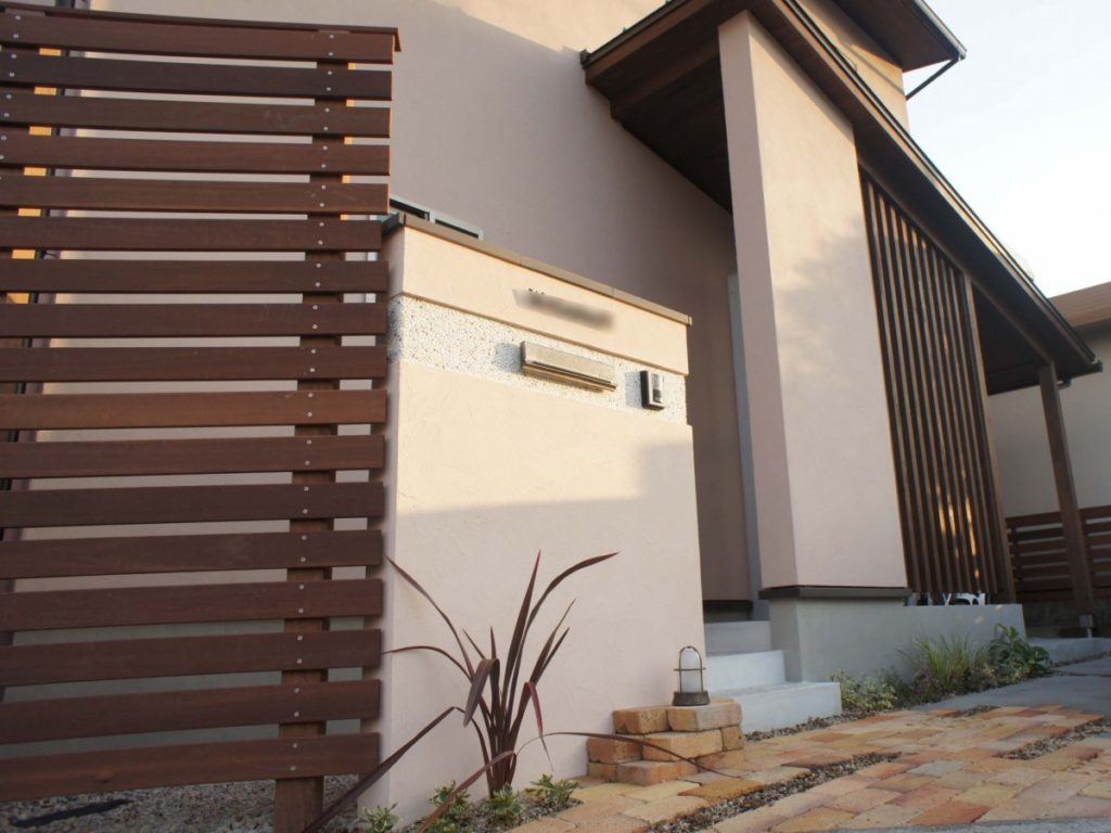 レンガがステキナチュラル外構　守山市