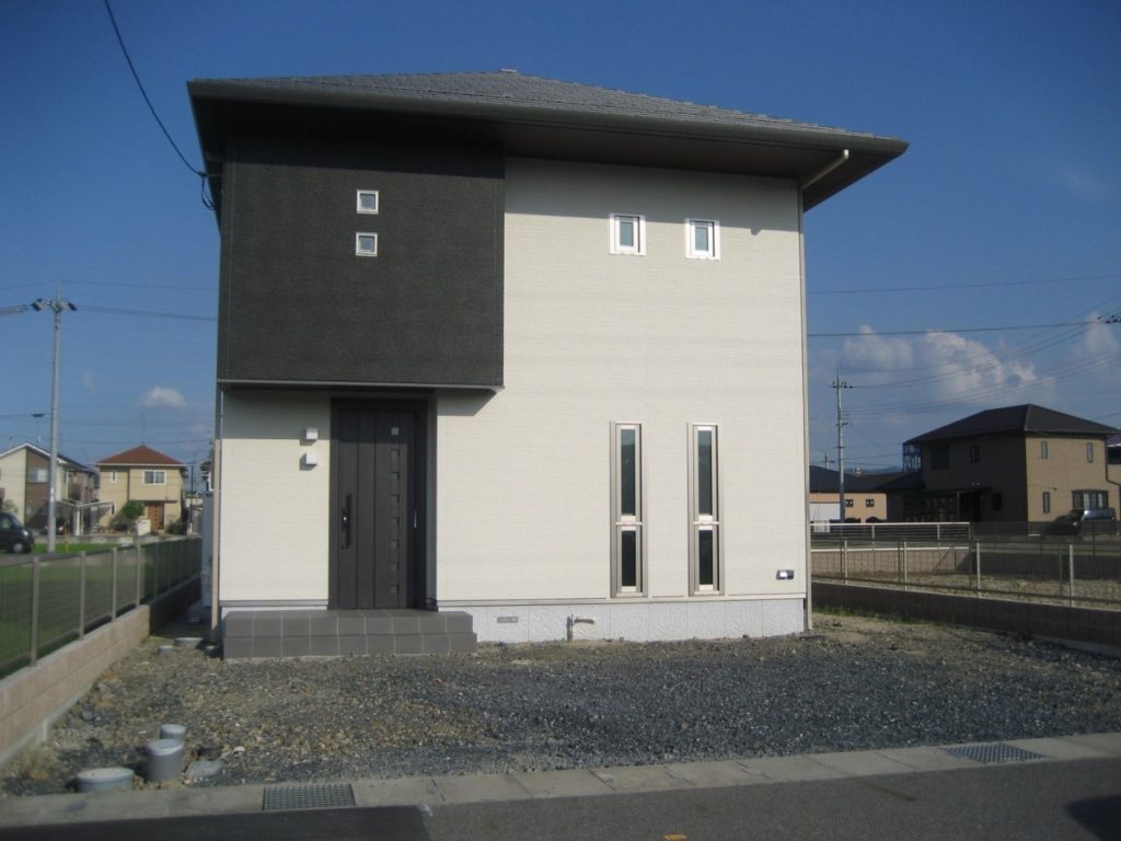 積水ハウスの家に合うスタイリッシュな外構　守山市