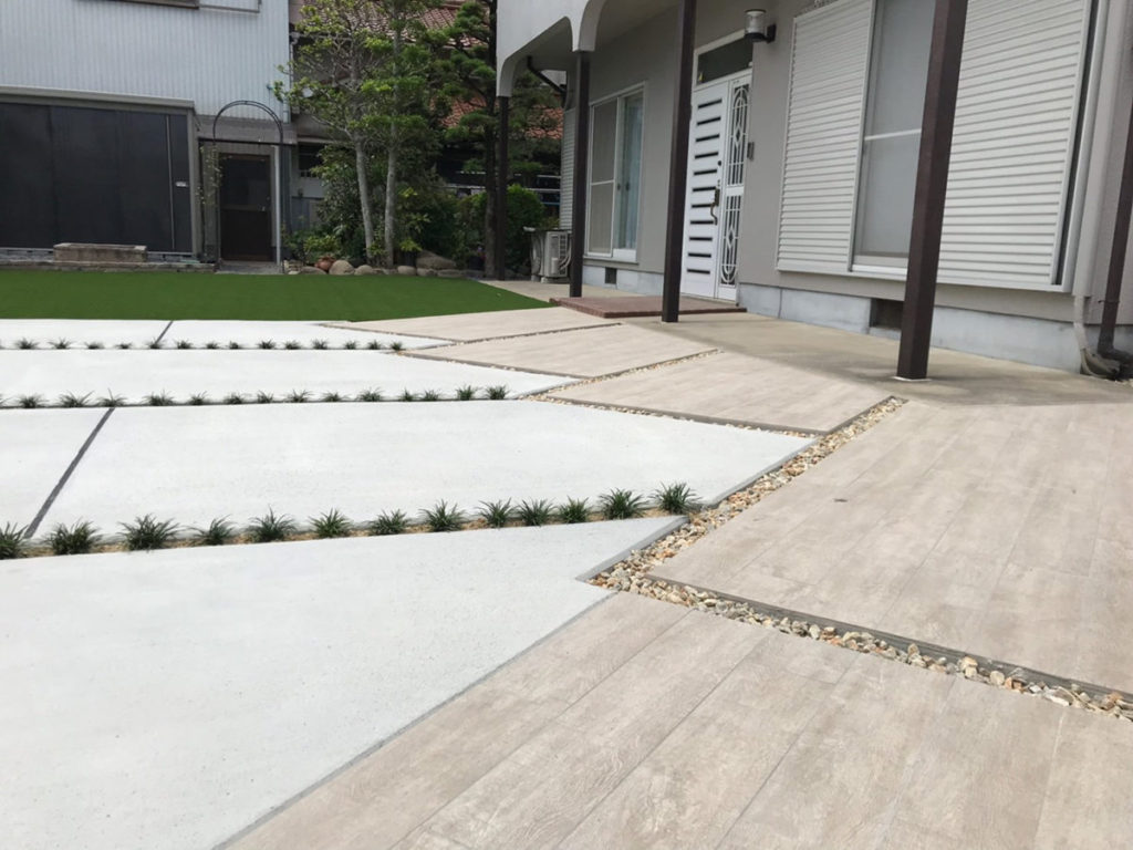 広い敷地が息を吹き返したように！　甲賀市