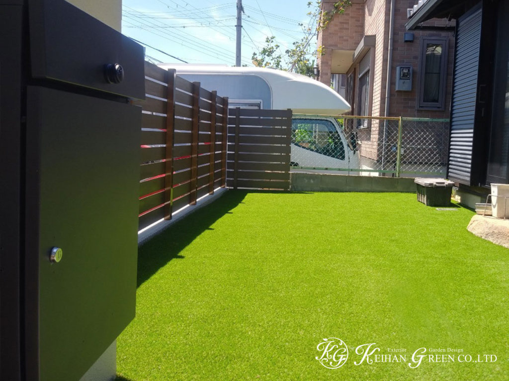 すっきりとした和モダンなエクステリアに変身　草津市