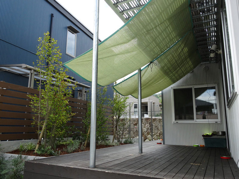 スマーレ　日除けシェード　グリーン スマーレ日除けシェードグリーン