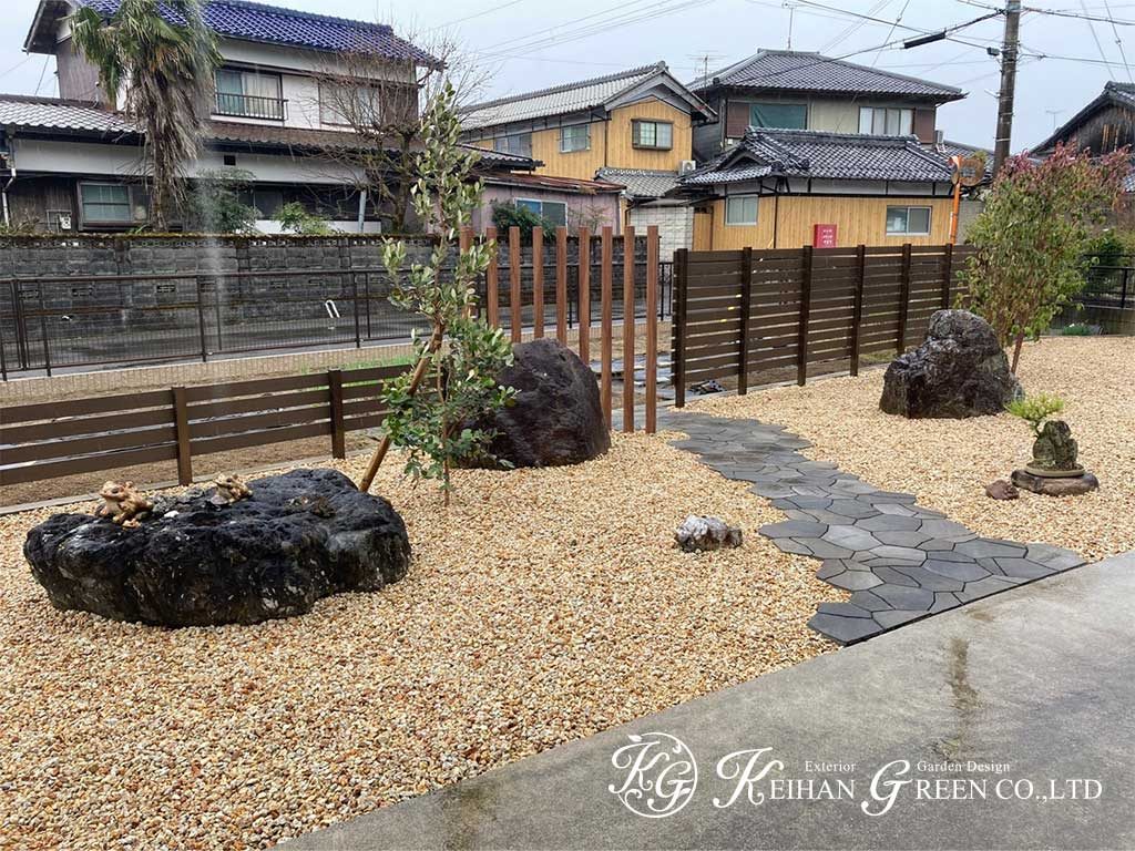 昔ながらのお庭が使いやすい、和モダンな空間に　甲賀市