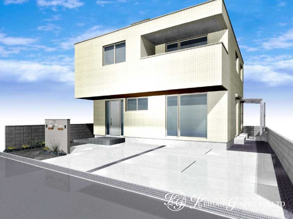 落ち着いた高級感あふれる門まわり