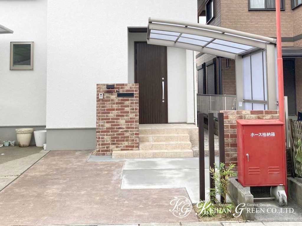 使い勝手が向上！門まわりのリフォーム　守山市