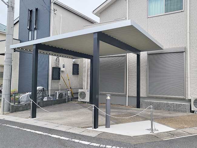 カーポート「G1-R」の施工事例をご紹介 | 三協アルミ G1-Rシリーズを激安価格で施工販売 – GNPZYC