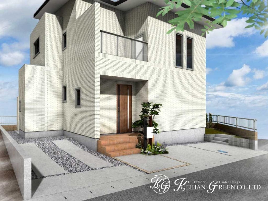 一条工務店の新築外構