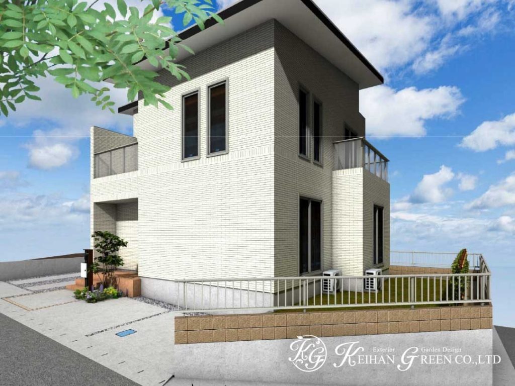 一条工務店の新築外構