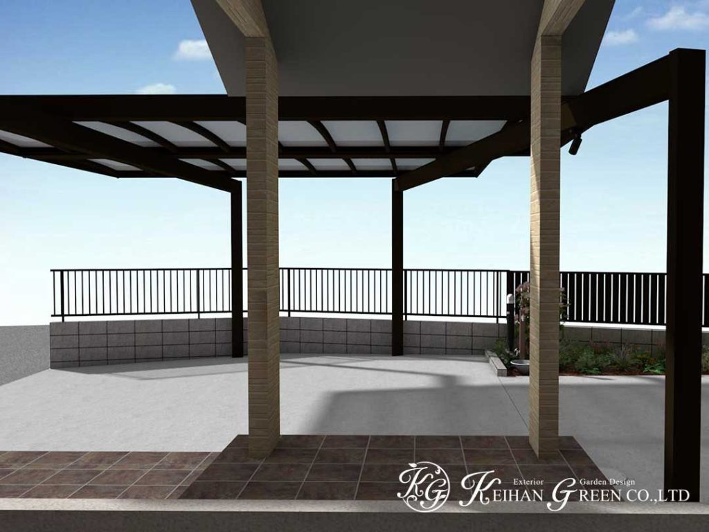 ”新・空間自由形”カーポート