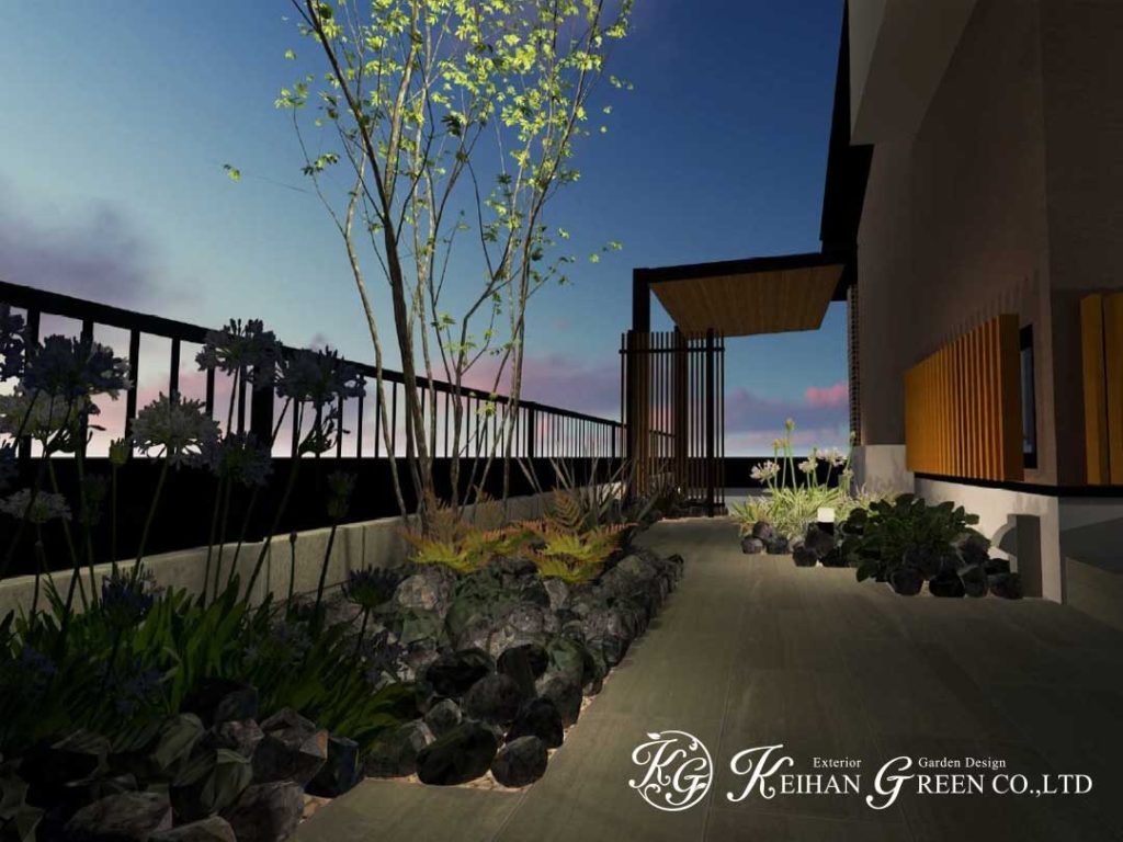 暮らしを彩る和モダンなプライベートスペース