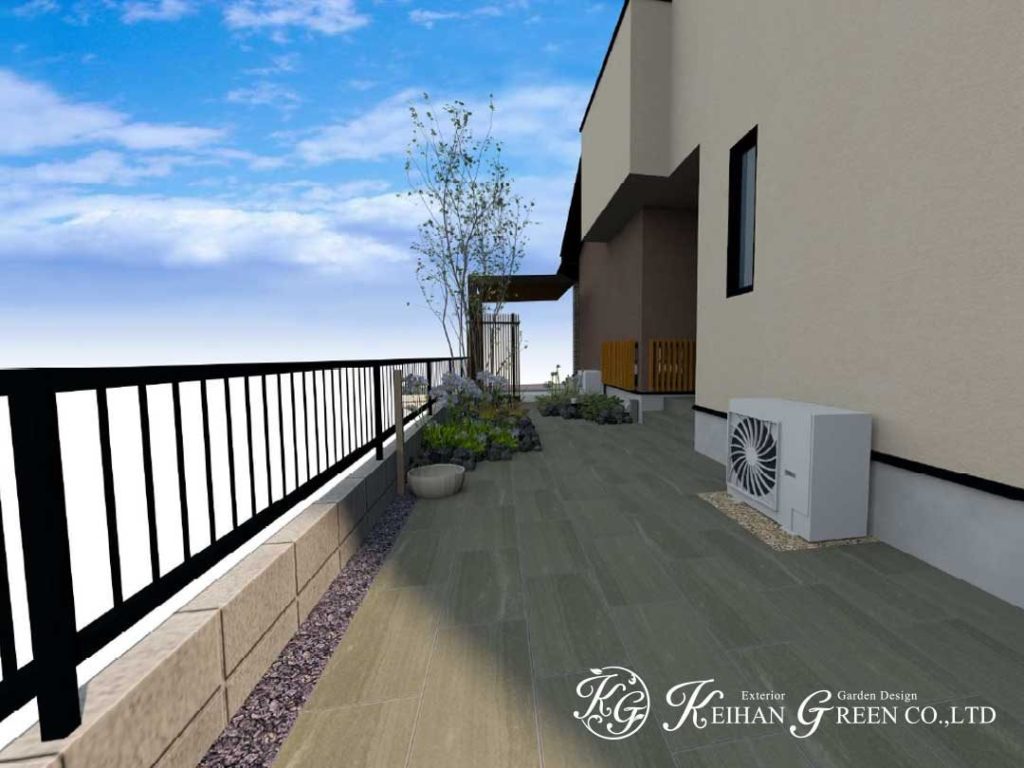 暮らしを彩る和モダンなプライベートスペース