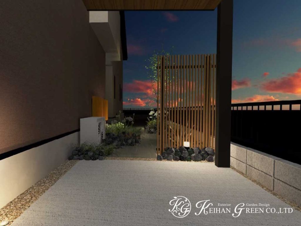 暮らしを彩る和モダンなプライベートスペース