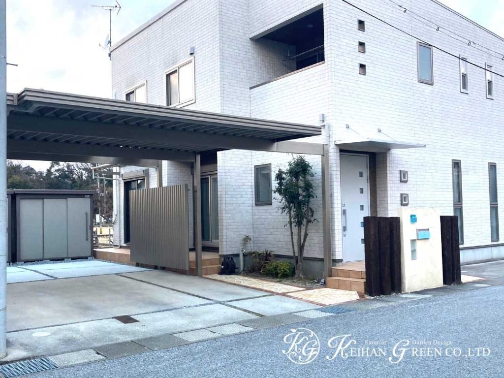 明るく＆使いやすく生まれ変わった外まわり　彦根市