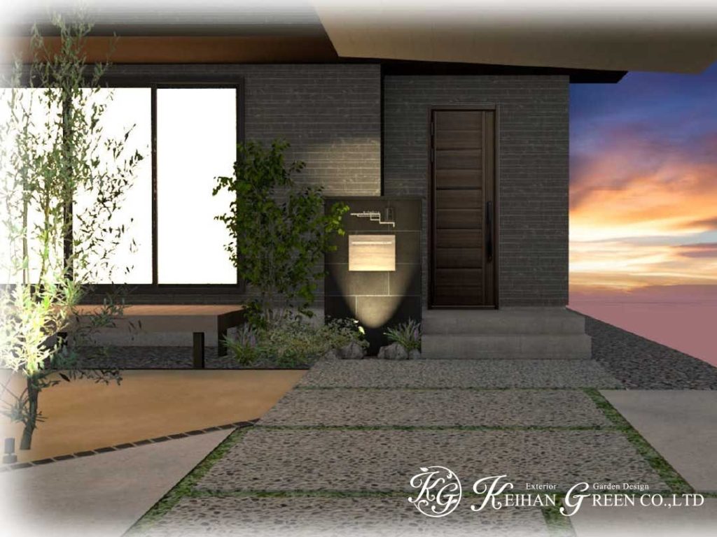 グレーをメインとしたシックなデザイン