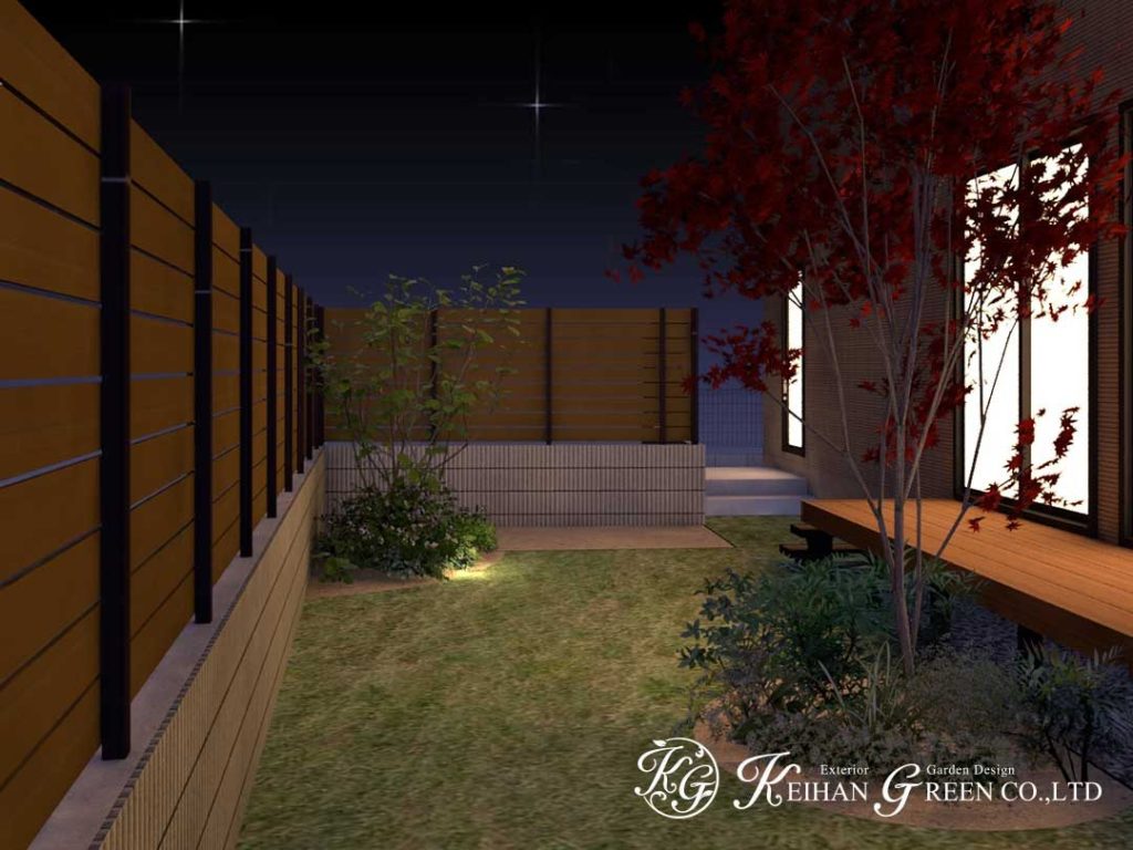 ナチュラル感たっぷり、プライバシーと開放感を両立した理想の外構プラン