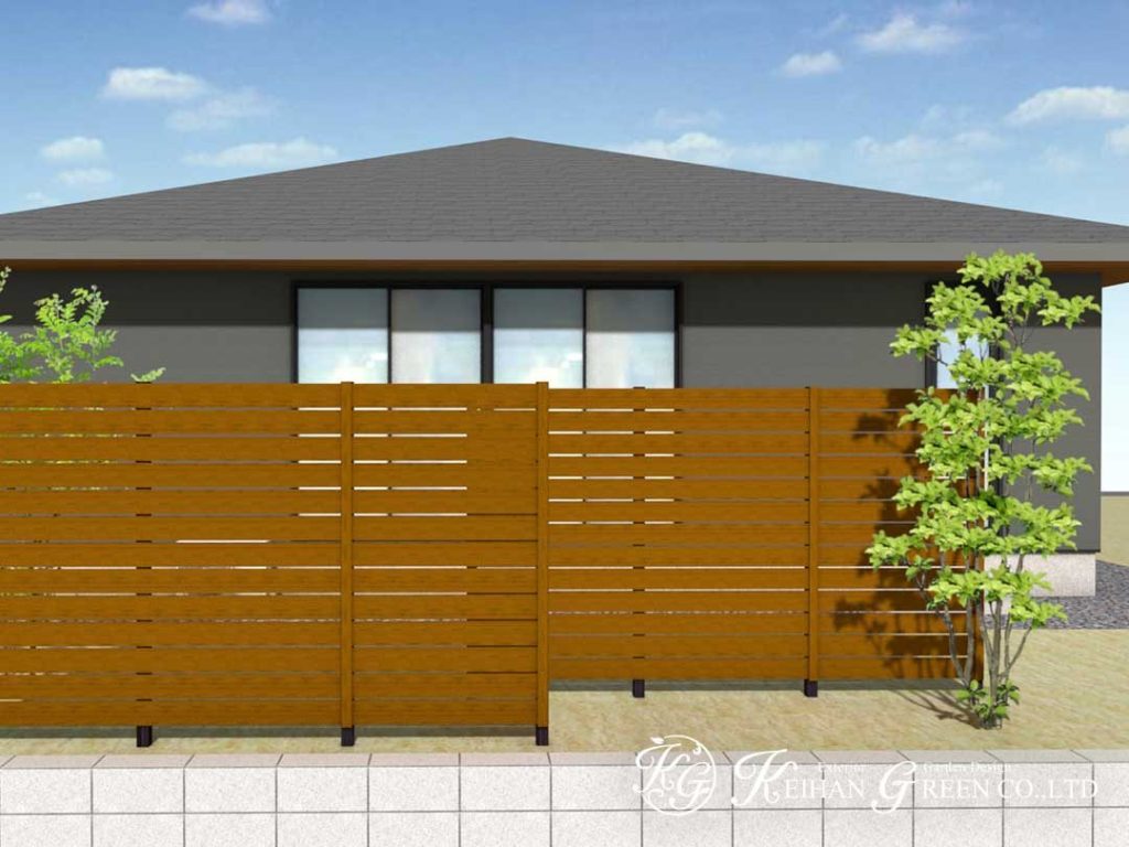 ナチュラルモダンなオープン外構