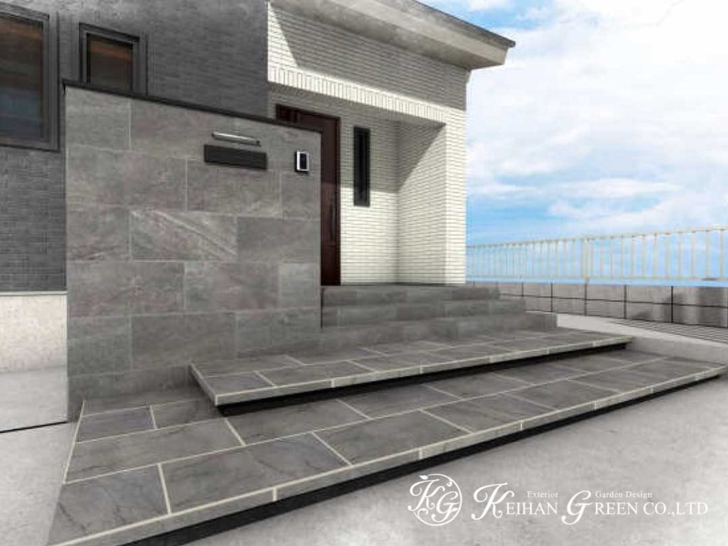 建物と調和する、上質で落ち着きのあるファサード