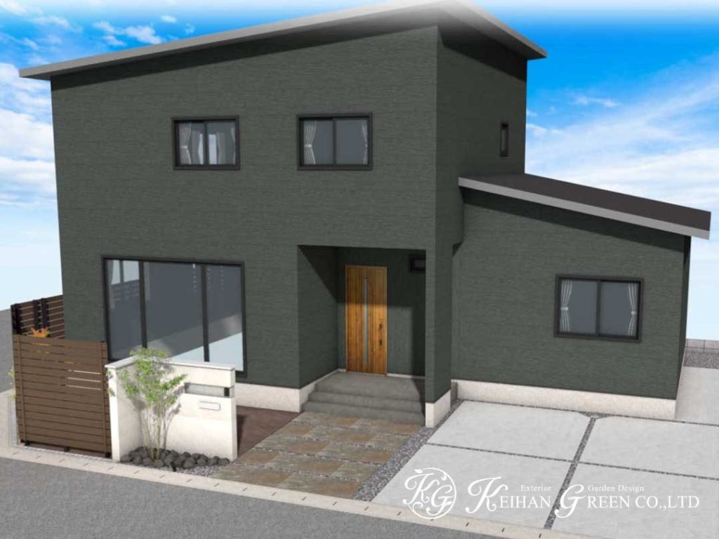 住む人のセンスが光る、ナチュラルな第一印象