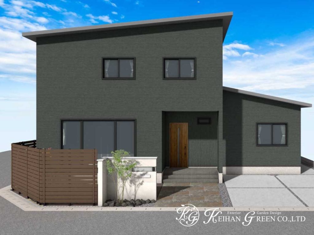 住む人のセンスが光る、ナチュラルな第一印象