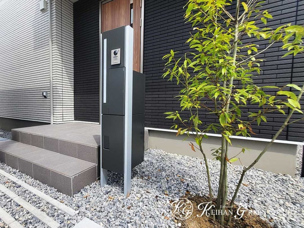 家と調和する、スマートで快適なオープン外構　東近江市