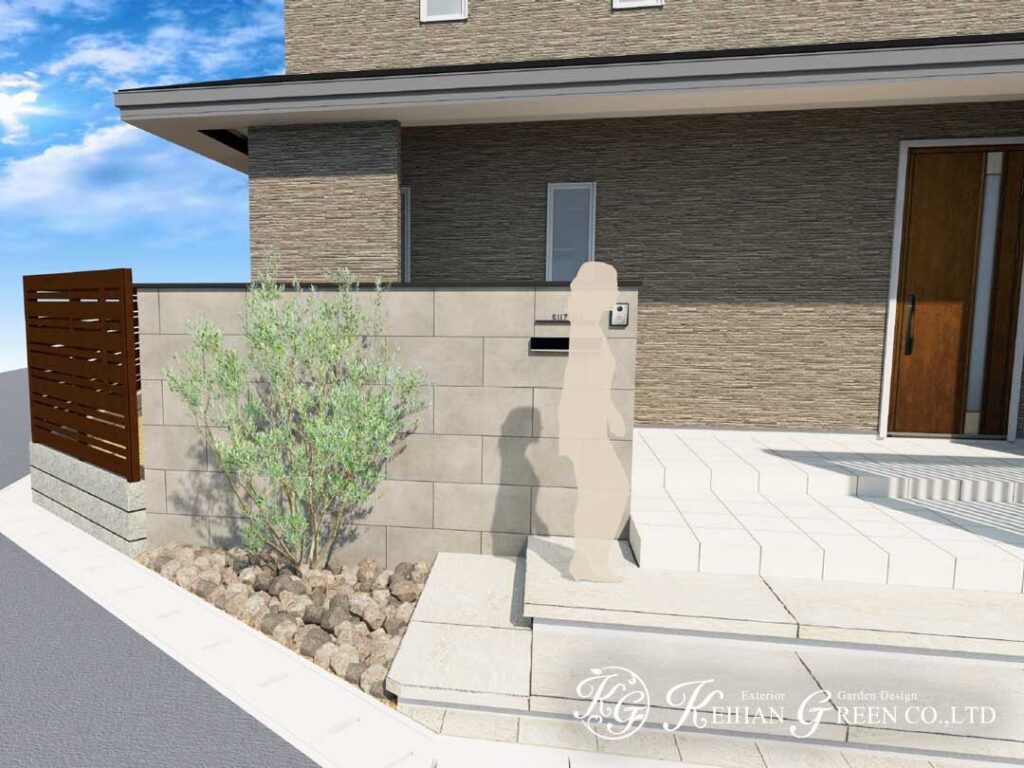 暮らしに寄り添う、あたたかみのあるファサードデザイン