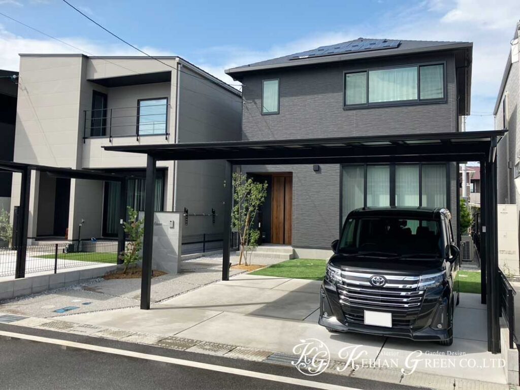 統一感と機能美を備えたファサード　守山市