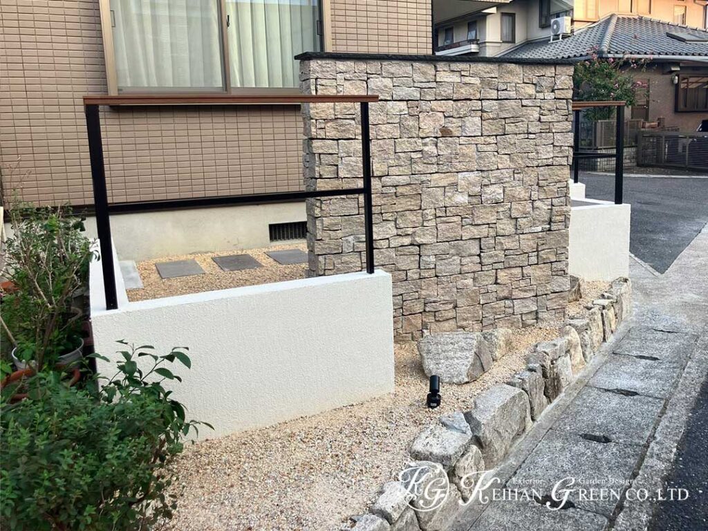 外構リフォームで住まいの表情を一新　大津市