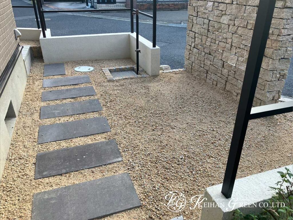 外構リフォームで住まいの表情を一新　大津市