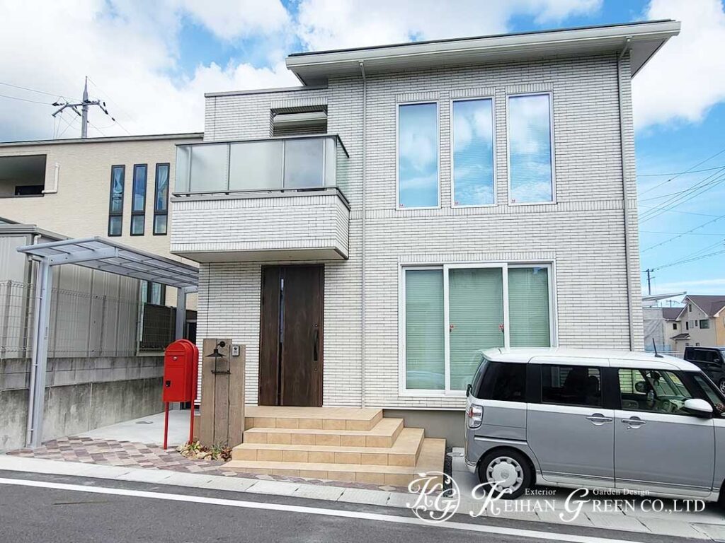 毎日の「ただいま」が心地よい玄関まわり　大津市