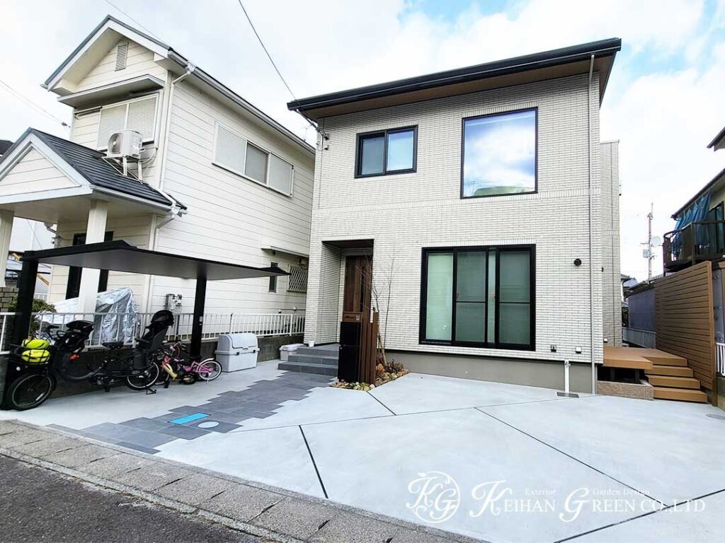 使いやすさを整えて、すっきり暮らす外まわり　大津市