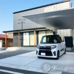 “余白”が心地いい、ミニマル外構　甲賀市