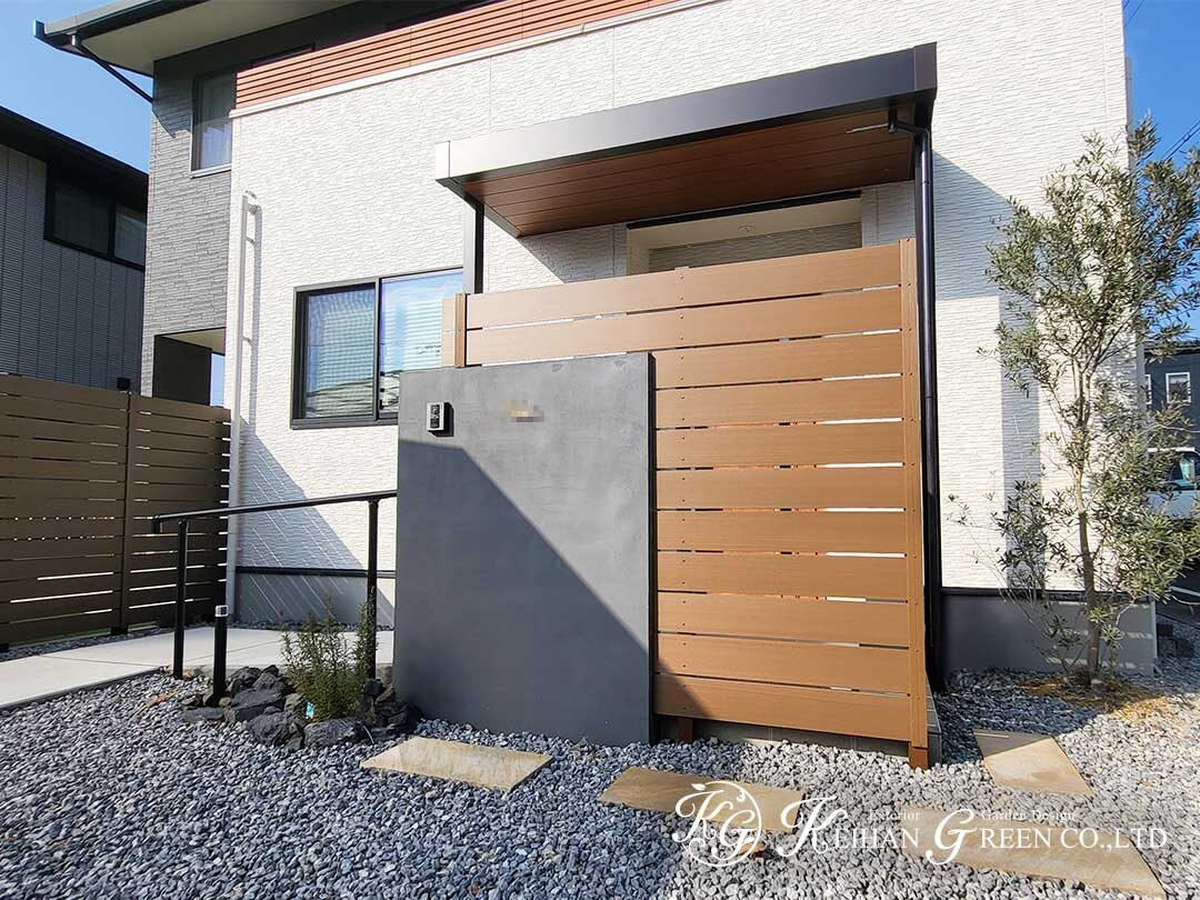 “ただいま”が気持ちいい、迎え入れる外まわり　東近江市