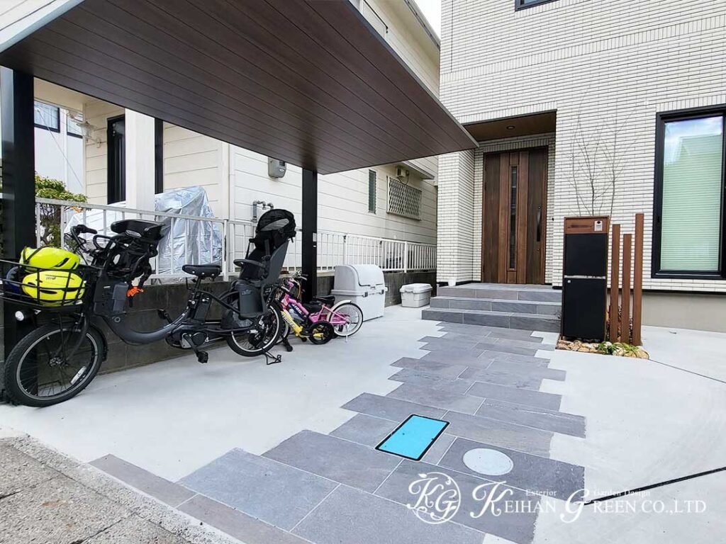 使いやすさを整えて、すっきり暮らす外まわり　大津市