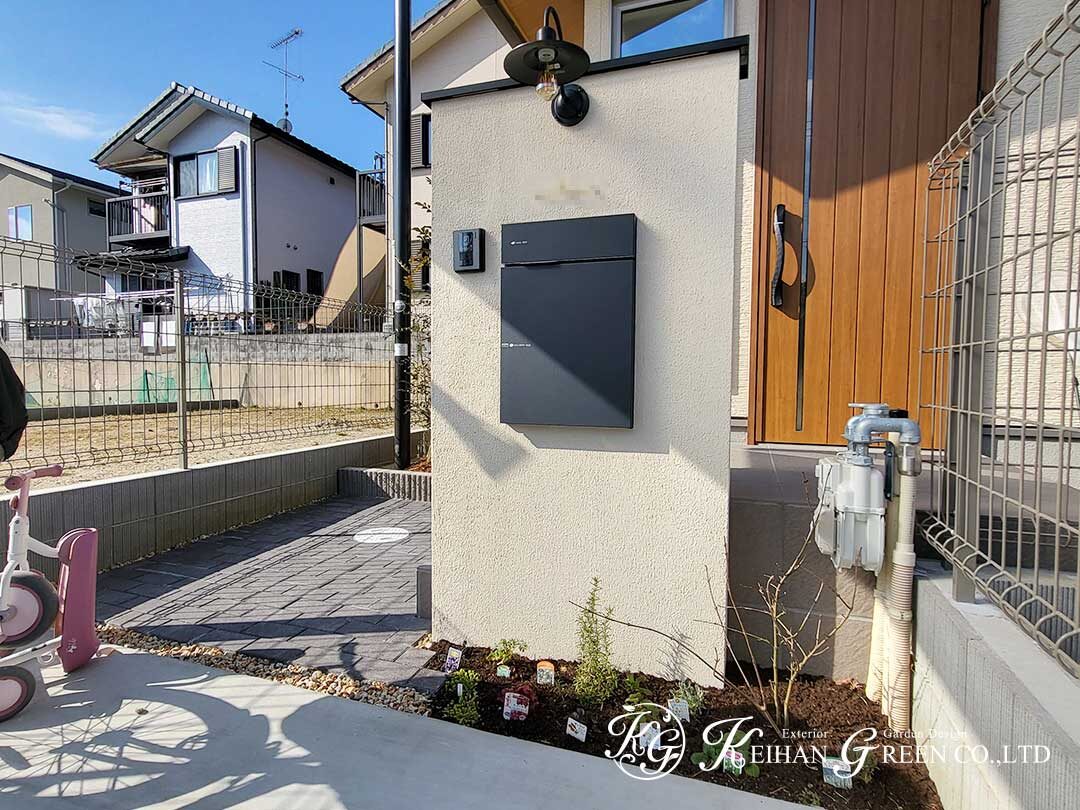 生活目線でつくる、長く心地よい住まいの外構　京都市