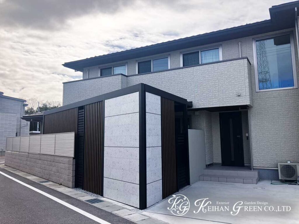 使い方に寄り添って再構築したファサード　彦根市