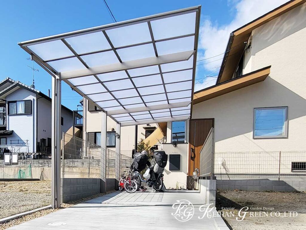 生活目線でつくる、長く心地よい住まいの外構　京都市