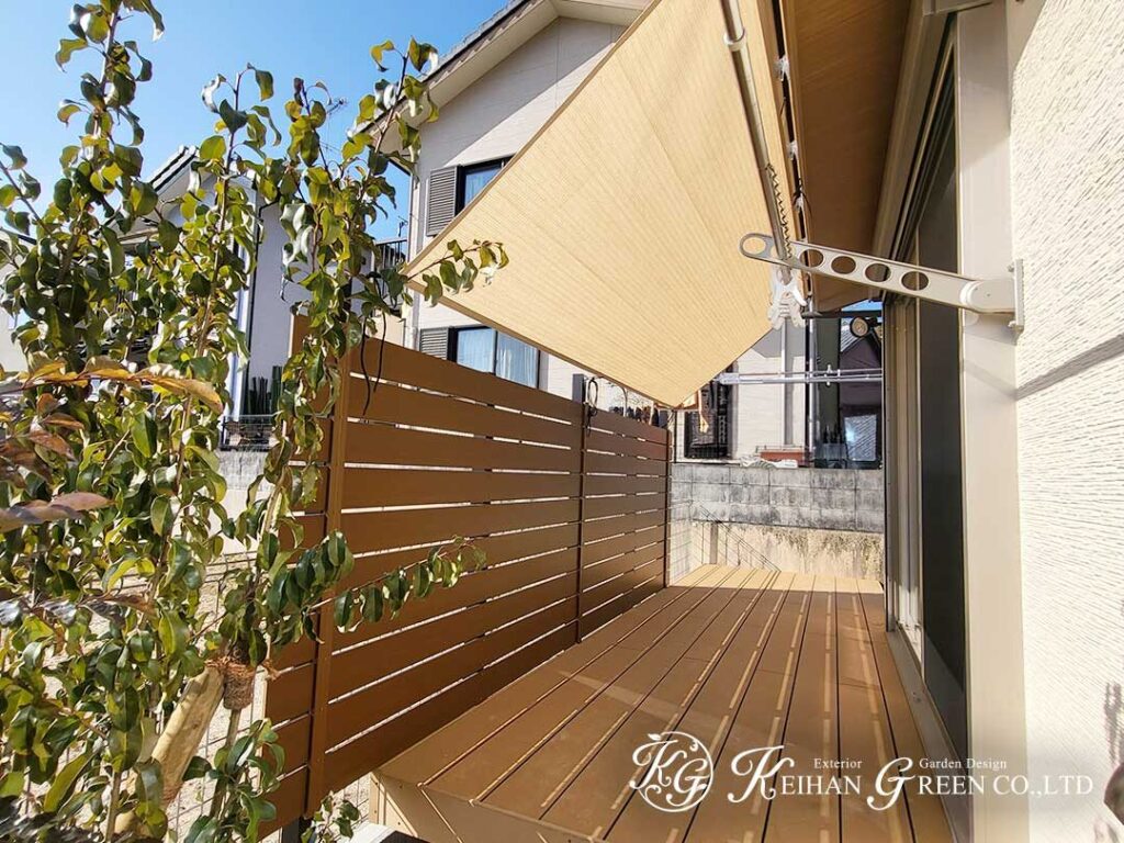 生活目線でつくる、長く心地よい住まいの外構　京都市