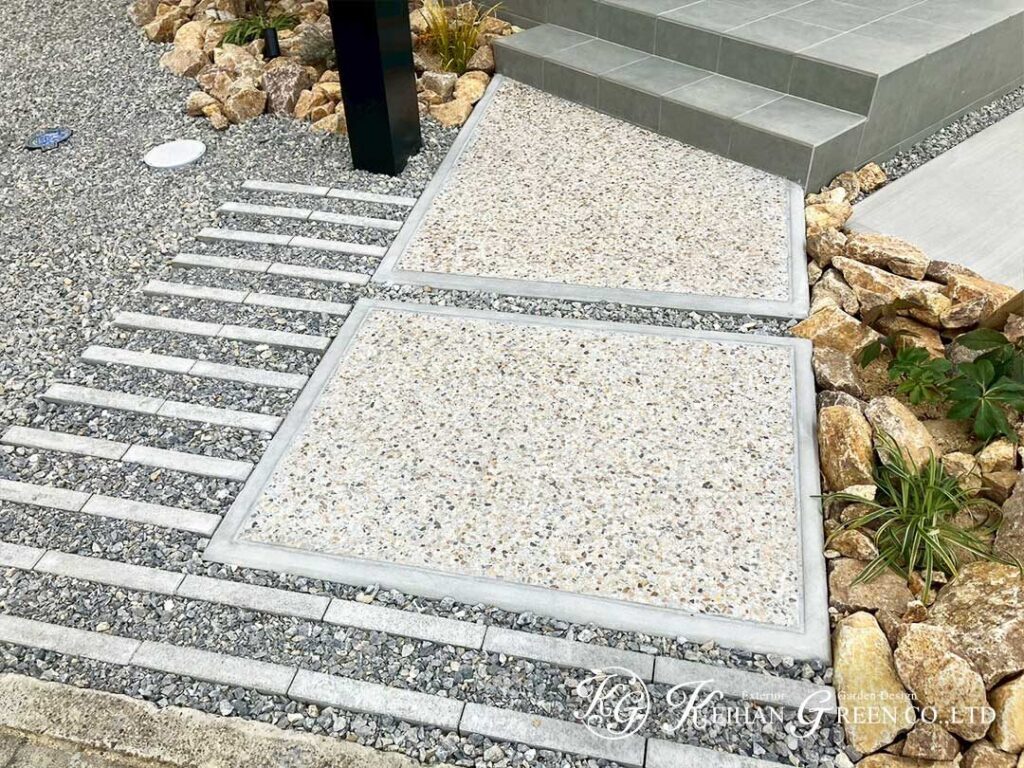 余白が心地よい、整った外まわり　野洲市