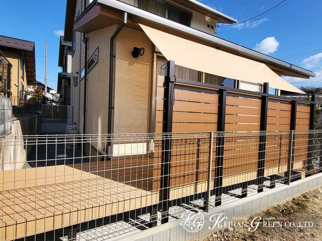 生活目線でつくる、長く心地よい住まいの外構　京都市