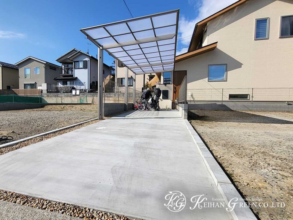 生活目線でつくる、長く心地よい住まいの外構　京都市