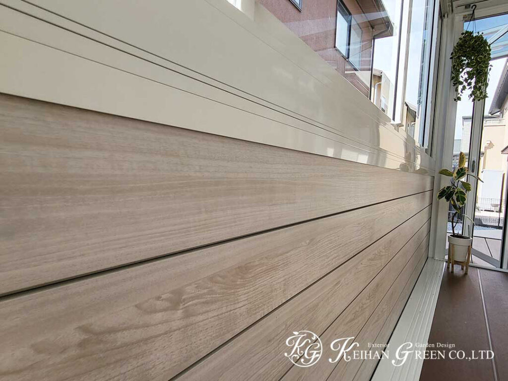 外と室内をつなぐガーデンルームのある暮らし　守山市