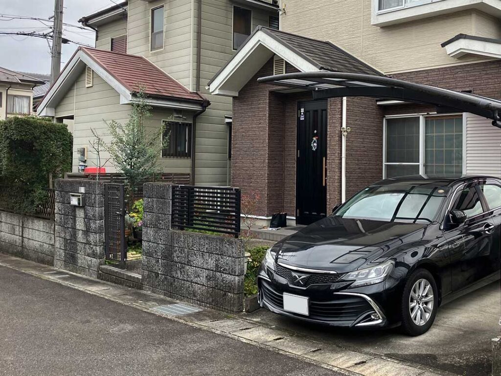 ナチュラルに暮らしに馴染む外まわり　大津市