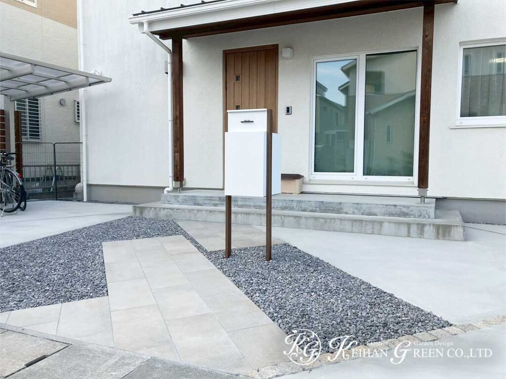 家族もペットも快適に過ごせる外構づくり　東近江市